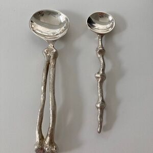 Michael Aram serving spoons.